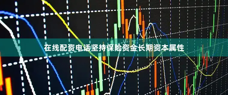 在线配资电话坚持保险资金长期资本属性